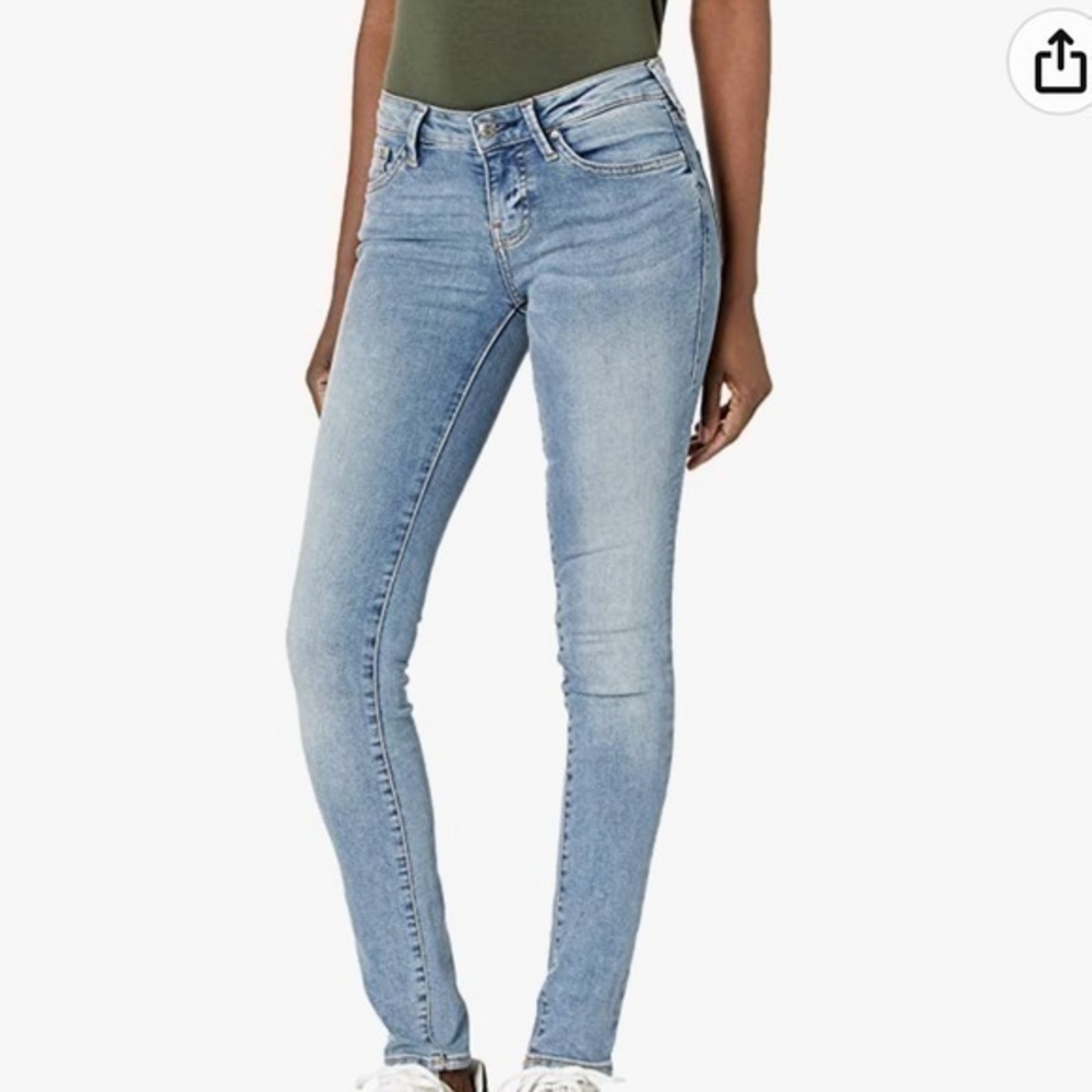 *True Religion Women's Stella Mid Rise Skinny Jeans Size 26
